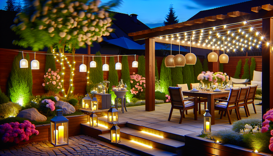 How to Elevate Summer Parties with Stunning Outdoor Lighting Ideas