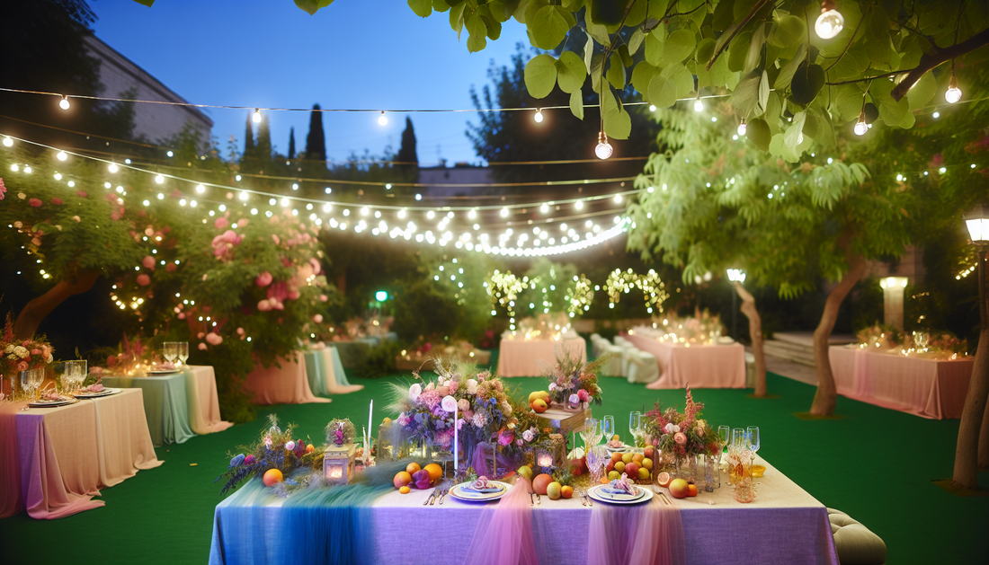 Brighten Your Event: Décor Tips for Unforgettable Parties