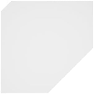 Furinno Rossi Hexagon Floating Shelves for Wall, Set of 2 Geometric Corner Shelf, Wall Mounted Shelves for Bathroom, Home Office, Living Room, White - Image 7