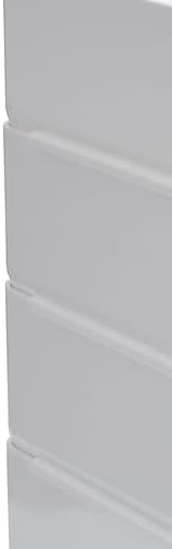 TRU RED Side-Load Stackable Plastic Letter Tray, White - Image 5