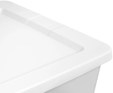 90 Quart Storage Bin 2-Pack, Clear Storage Containers with Lids - Image 2