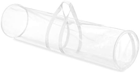 Whitmor Gift Wrap Organizer 41 Inch, Clear/White (Pack of 2) - Image 3