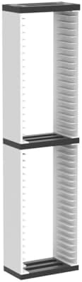 Video Game Storage Tower for PS5/PS4, 36 Disc Game Holder 6.6 x 4.7 x 29 In - Image 4
