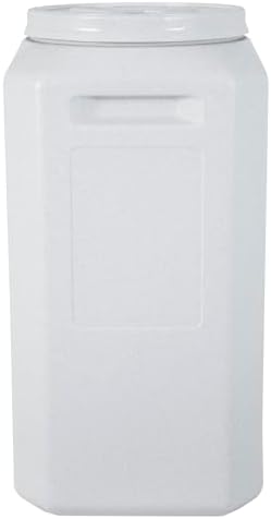Vittles Vault Traditional Dog and Cat Food Container + Scoop, Gray, 80lbs - Image 4