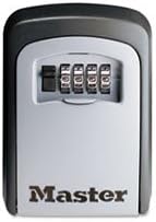 Master Lock Set Your Own Combination Wall Mount Lock Box, 5 Key Capacity, Black 5401EC (Pack of 4) by Unknown