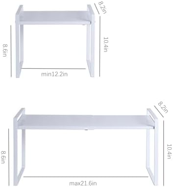 Expandable Cabinet Shelf Organizer Riser for Kitchen Cupboard Under Sink - Image 3