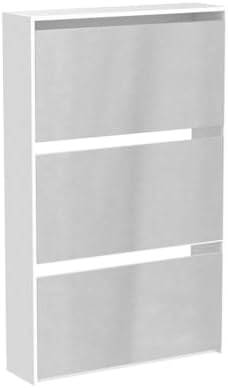 HOPUBUY Shoe Cabinet for Entryway, Narrow Shoe Storage with 3 Flip Drawers - Image 5