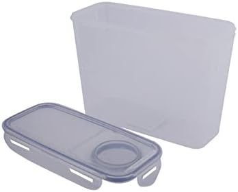LOCK & LOCK LocknLock Easy Essentials Food Storage with Flip Lid/Airtight container, BPA Free, 10.1-Cup, Clear - Image 4