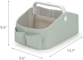 Skip Hop Diaper Caddy Organizer with Touch Sensor Night Light Nursery Style Sage - Image 4
