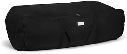 Covermates Storage Duffel Bag, 48" W x 24" D x 18" H, Black by Covermates