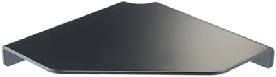 8 Inch Black Floating Corner Shelf Wall Mounted, Triangle Storage Shelf for Kitchen, Speakers, Wine, Decor & Small Electronics - Image 4