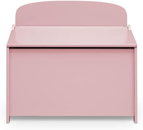 Delta Children MySize Deluxe Toy Box, Dusty Rose - Image 6