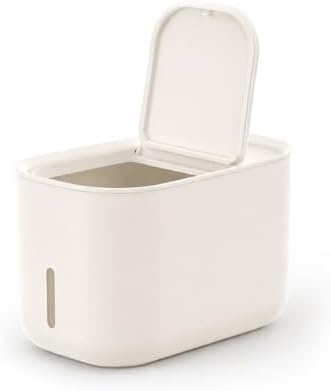 Zuutii Rice Storage Container,Food Container, Dry Food Storage,7.2lbs Pet Food Dispenser, 6.9Qt/11lbs Large Storage Bin with Lid,Silicone Ring & Moisture Proof,for Grain Cereal Soybean Corn,Begie by Zuutii