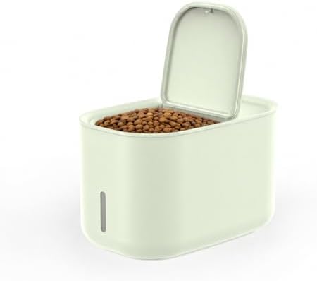 Zuutii Dog Food Storage Container with Lid, 6.9Qt Pet Food Storage Bin for Dry Dog & Cat Food, Moisture-Proof Kibble Container, Holds Up to 7.2 lbs(Creamy Green) by Zuutii