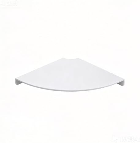 Corner Floating Shelf, 3.0mm Aluminum Alloy Corner Shelves Wall Mounted (6 inch Corner Shelf White) - Image 4