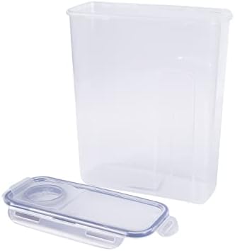 LOCK & LOCK LocknLock Easy Essentials Rectangular Food Storage Container With Flip Top Lid -18.1-Cup, Clear - Image 4