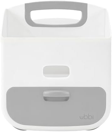 Ubbi Portable Diaper Caddy & Changing Mat, Gray - Image 4