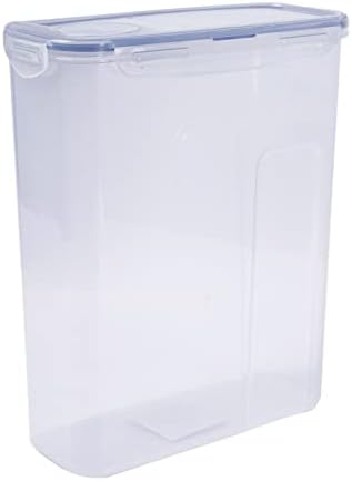 LOCK & LOCK LocknLock Easy Essentials Rectangular Food Storage Container With Flip Top Lid -18.1-Cup, Clear by LocknLock
