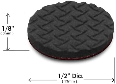 Slipstick GorillaBumperPads Premium 1/2” Rounds Adhesive Non Slip Pads/Bumpers (64 Gripper Dots) Perfect Grips for Small Items/Décor, Cabinet Stoppers, Drawer/Door Bumpers, Glass/Picture Frame Pads - Image 6