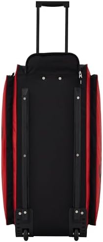 Wrangler 30" Wesley Rolling Duffel Bag, Salsa Red - Image 4