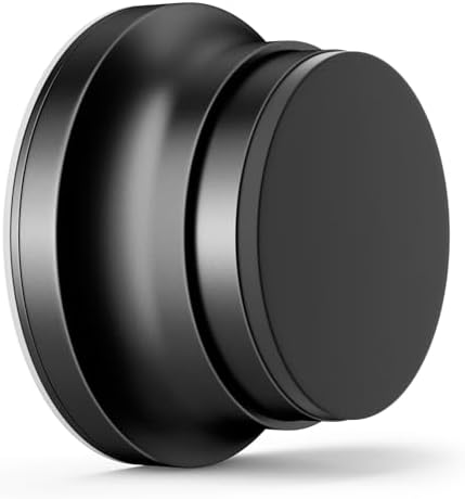 Door Stoppers for Wall, 1.65 in Door Knob Wall Protector, Black by Sckeinwg