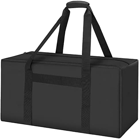 INFANZIA 24in Large Travel Duffel Bag, 600D Water Resistant Foldable, 56L by INFANZIA