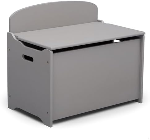 Delta Children MySize Deluxe Toy Box, Grey by DeltaChildren