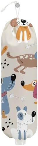 Dog Plastic Bag Holder, Dog Lover Gifts Wall Mount Grocery Bag Holder by Unknown