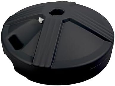 US Weight Durable 50 Pound Fillable Umbrella Base Designed to be Used with a Patio Table by USWeight