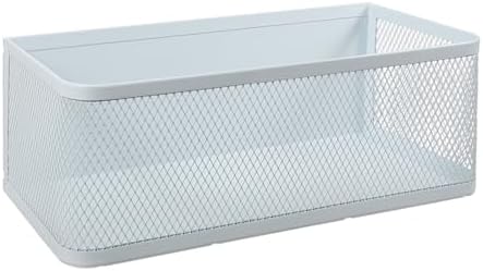 Picowe Magnetic Laundry Organizer, Large Magnet Basket for Laundry Room,16.5lb Capacity Magnetic Shelf for Washer /Dryer, Fridge & Small Spaces ( L, White) by Picowe