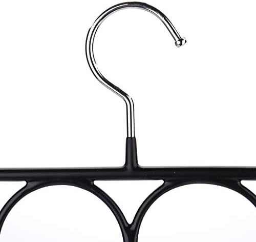Tosnail 3 Pack Total 48 Rings Steel Non-Slip Tie Hanger Scarf Hangers Scarf Organizer Scarf Holder Legging Hanger Closet Space Saver - Image 3
