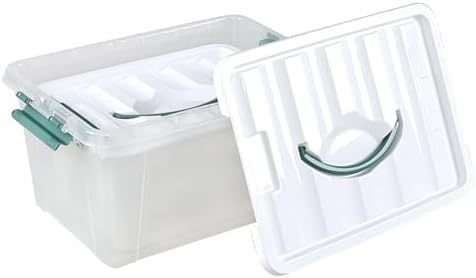 Clear Storage Latch Box/Bin, 2-Pack (14 QT & 7QT) - Image 7