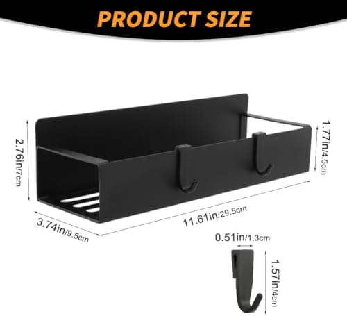 2 Pcs Magnetic Aerosol Spray Can Holder,Wall Mounted Toolbox Bottle Rack - Image 2
