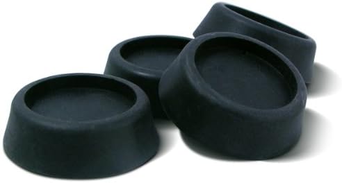 IdeaWorks Washing Machine Anti-Vibration Pads - 4 pc set, Black (JB6368) by Ideaworks