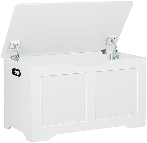 Timberer 31.5" Storage Chest, Wooden Storage Bench, Lift Top Toy Chest by Timberer