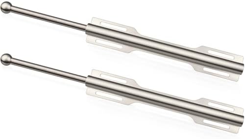 12" Valet Rod for Closet Pull Out (2 Pack, Brushed Nickel) by FIRJOY