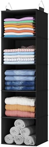 Lifewit Hanging Closet Organizer and Storage for Clothes 5 Tier by Lifewit
