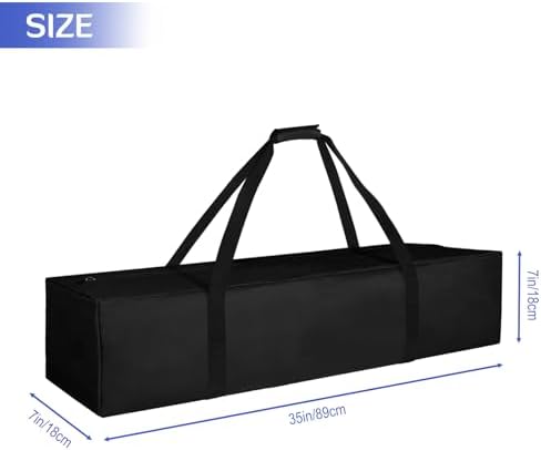 INFANZIA 35x7x7 Inch Tripod Carrying Case, Travel Sport Storage Bag, 2Pcs - Image 3