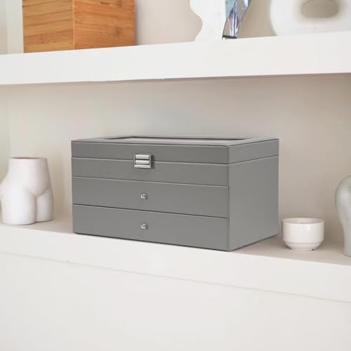 ProCase 3-Layer Sunglasses Storage Organizer -Grey - Image 4