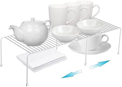 Freezer Shelf Expandable Kitchen Cabinet Organizer Shelf Riser - Image 5