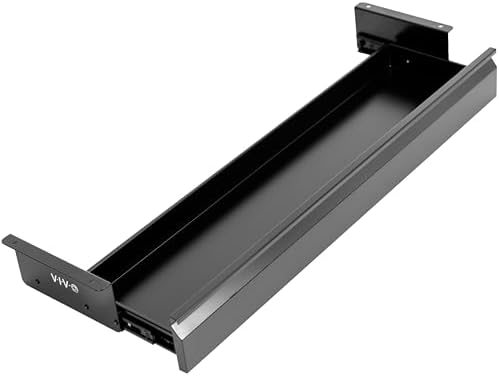 VIVO 33 inch Under Desk Slide Out Drawer without Shell, Home Office Storage Organizer, Black, DESK-AC03A-33B by VIVO