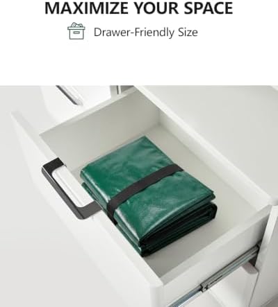 Heavy Duty Moving Bags Extra Large 110LBS Storage Bags,5 Pack Green - Image 4