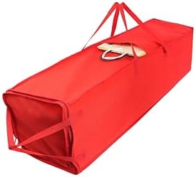 Demao Christmas Wrapping Paper Holder, Wrapping Paper Storage Bag for Christmas Rolls, Resistant 41 inch Organizer Storage Container, Stores up to 25 Standard Rolls by Demao