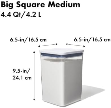 OXO Good Grips POP Container, Airtight Food Storage for Pantry, 4.4 Qt - Image 2