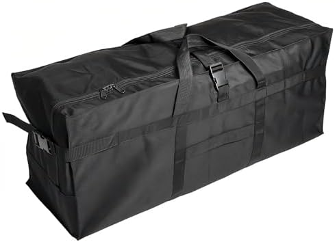 Arxus Large Duffel Bag, Waterproof Carry on Weekend Overnight Storage Bag over Luggage for Airline, Travel, Camping, Moving by Arxus