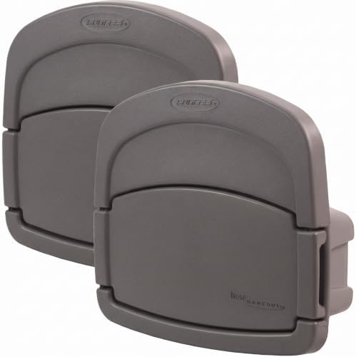 Suncast Deluxe Hose Hanger | Stoney | Pack of 2 by Suncast