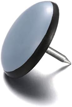 Furniture Sliders-Furnigear (Teflon) Nail in Chair Glides for Carpet - Move Your Furniture Easily & Safely - Best Floor Protector (7/8"-24 Pack, not for Wood Floors) - Image 4
