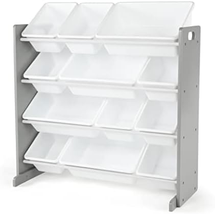 Humble Crew Kids Toy Organizer with 12 Bins, 4 Tier Storage for Playroom by HumbleCrew