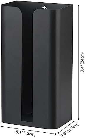 Magnetic Laundry Dryer Sheet Dispenser, Tissue Holder, Garbage Bag Dispenser for Fridge, Kitchen, Laundry (Black) - Image 4