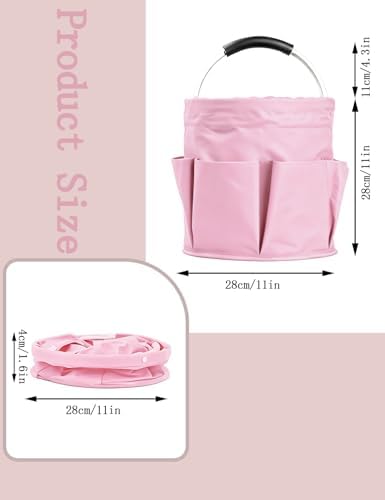 Cleaning Caddy with Handle, for Cleaning Supplies Organizer Bucket - Image 2